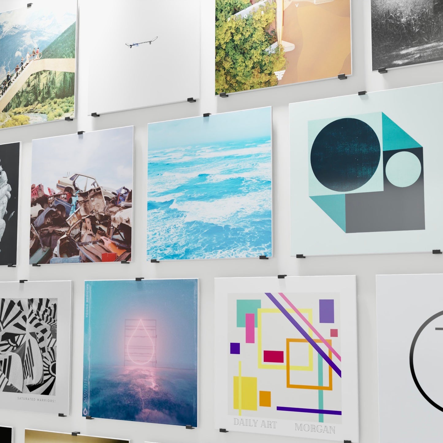 LP-Kroken Självhäftande (2-pack)