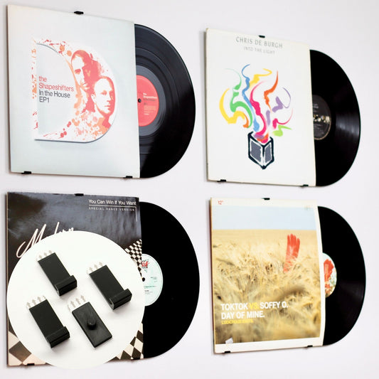 Omslag- och Vinylhållare 2-pack