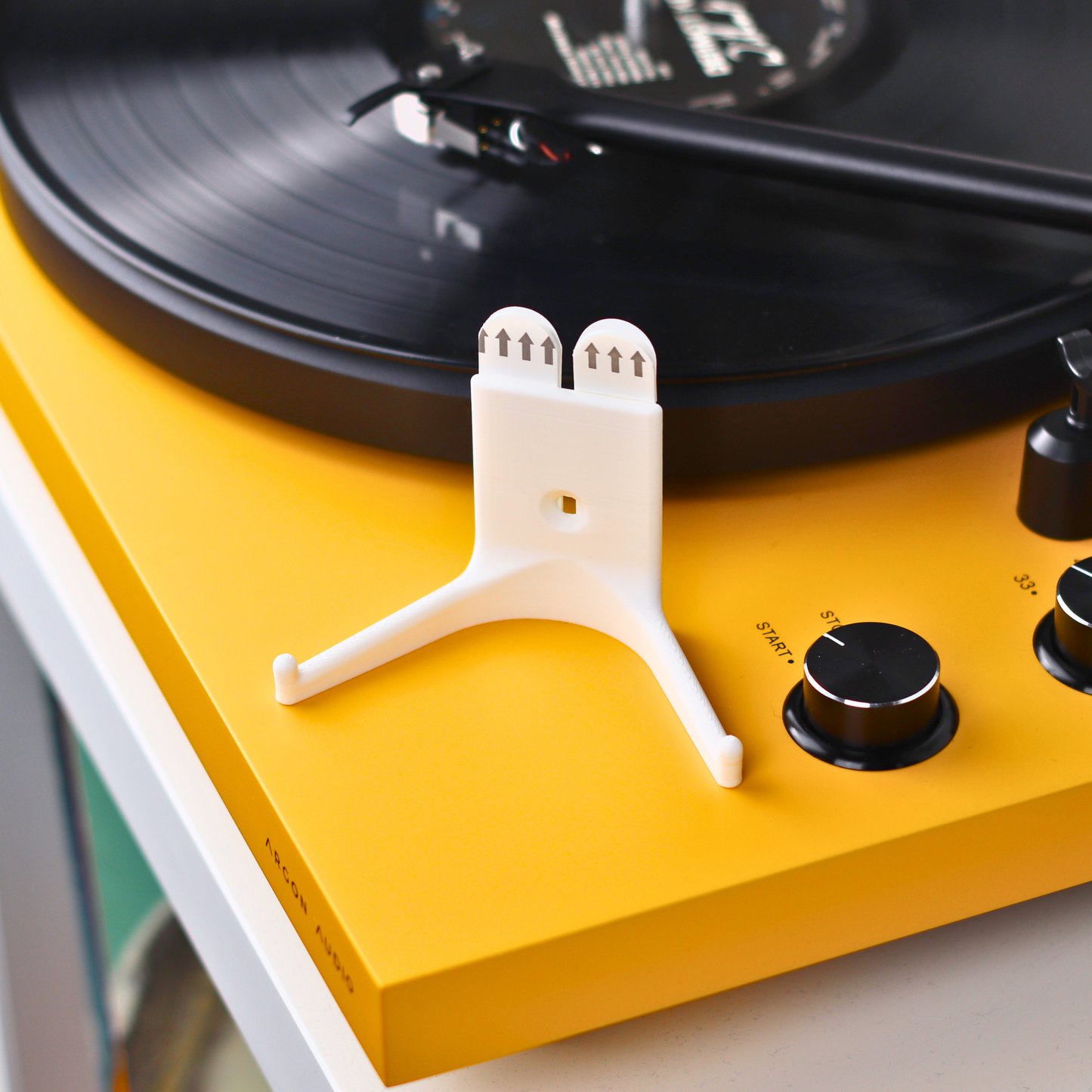 Vinylhållaren Självhäftande/Skruv (2-pack)